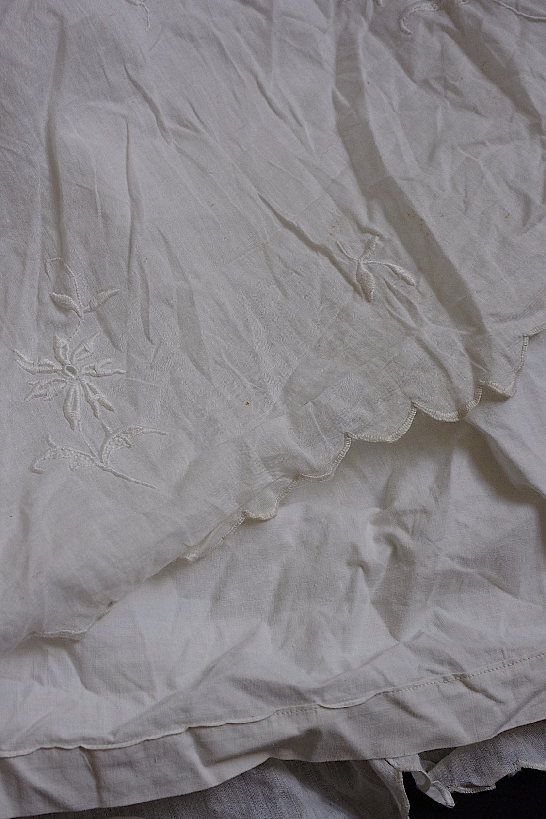 アンティークレース dentelle antique レースハギレ素材用 lots 3 .FR a l'epoque