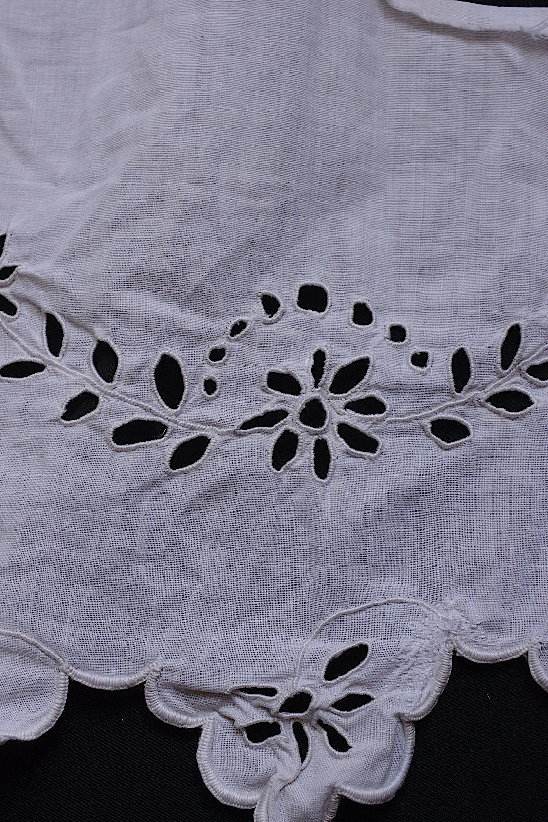 アンティークレース dentelle antique レースハギレ素材用 lots 3 .FR a l'epoque