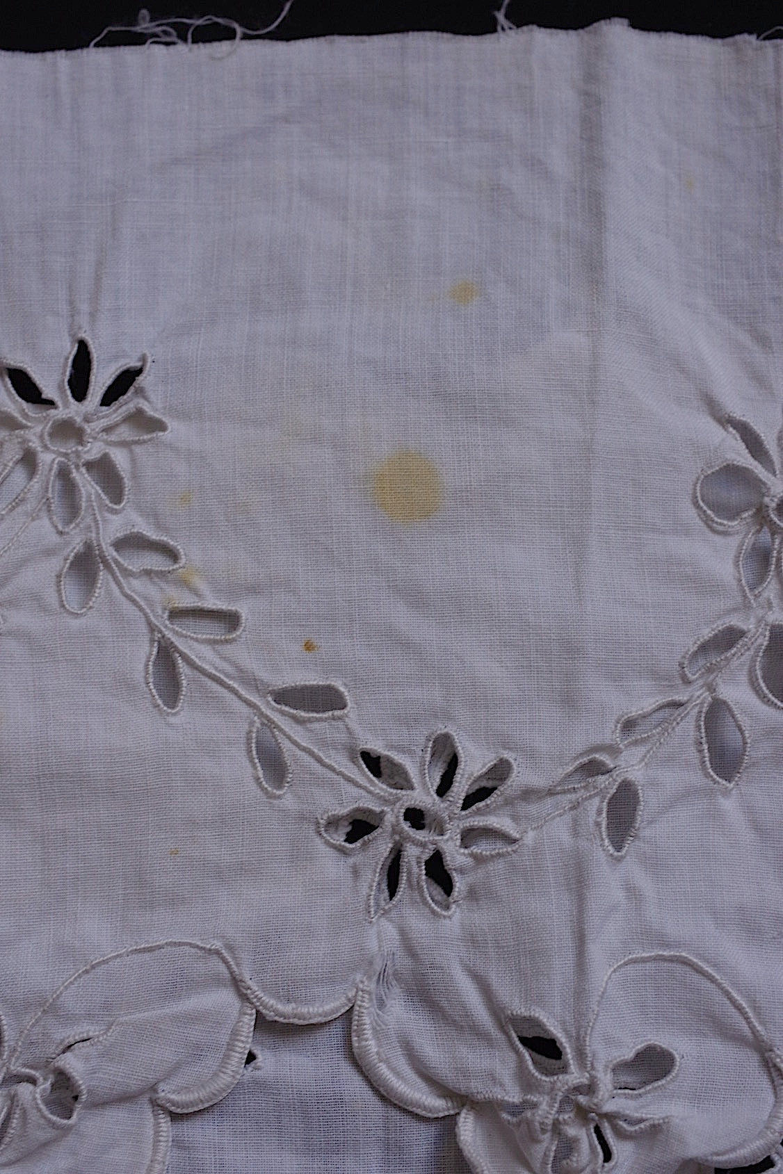 アンティークレース dentelle antique レースハギレ素材用 lots 3 .FR a l'epoque