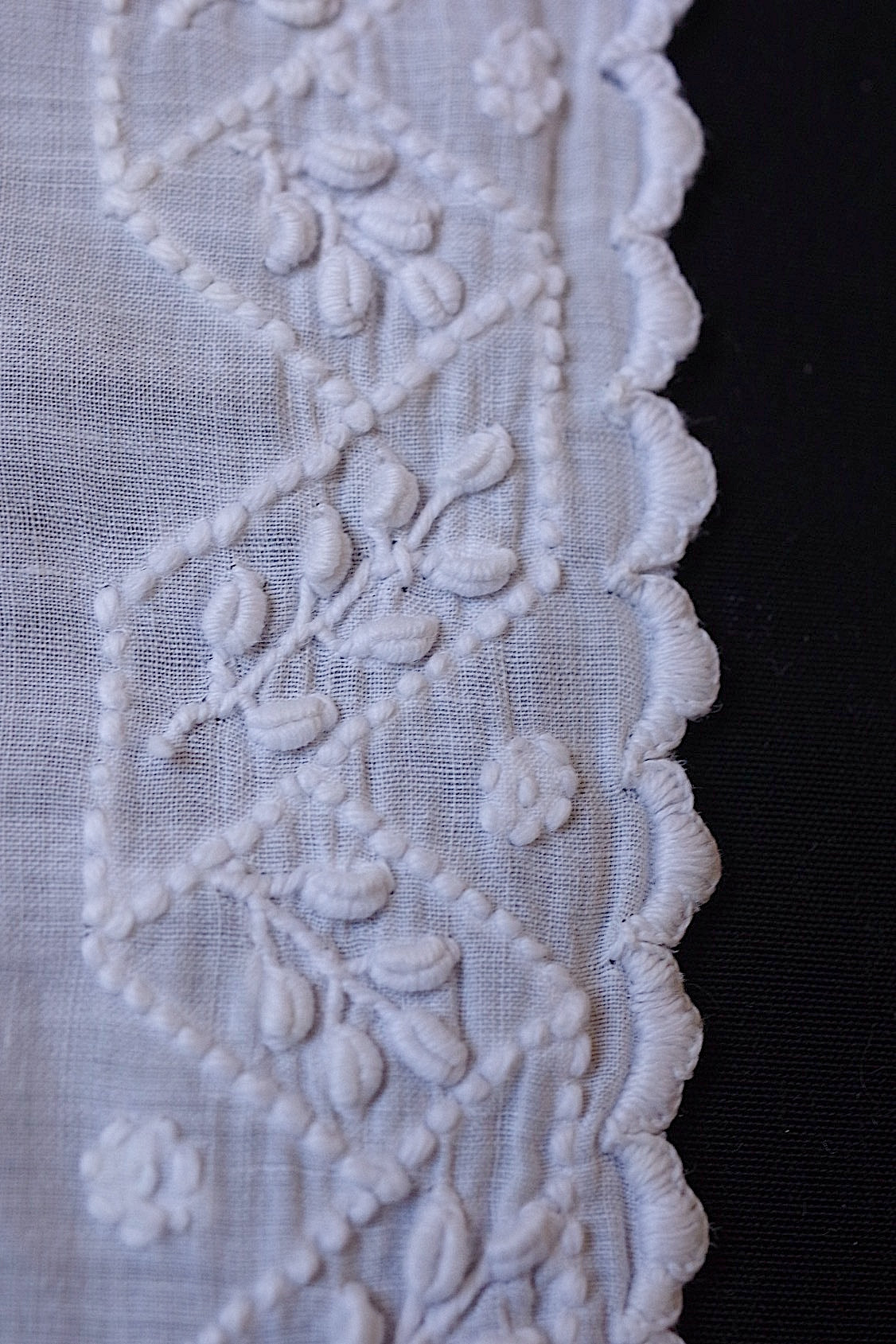 アンティークハンカチ mouchoir antique lots 1 .FR a l'epoque