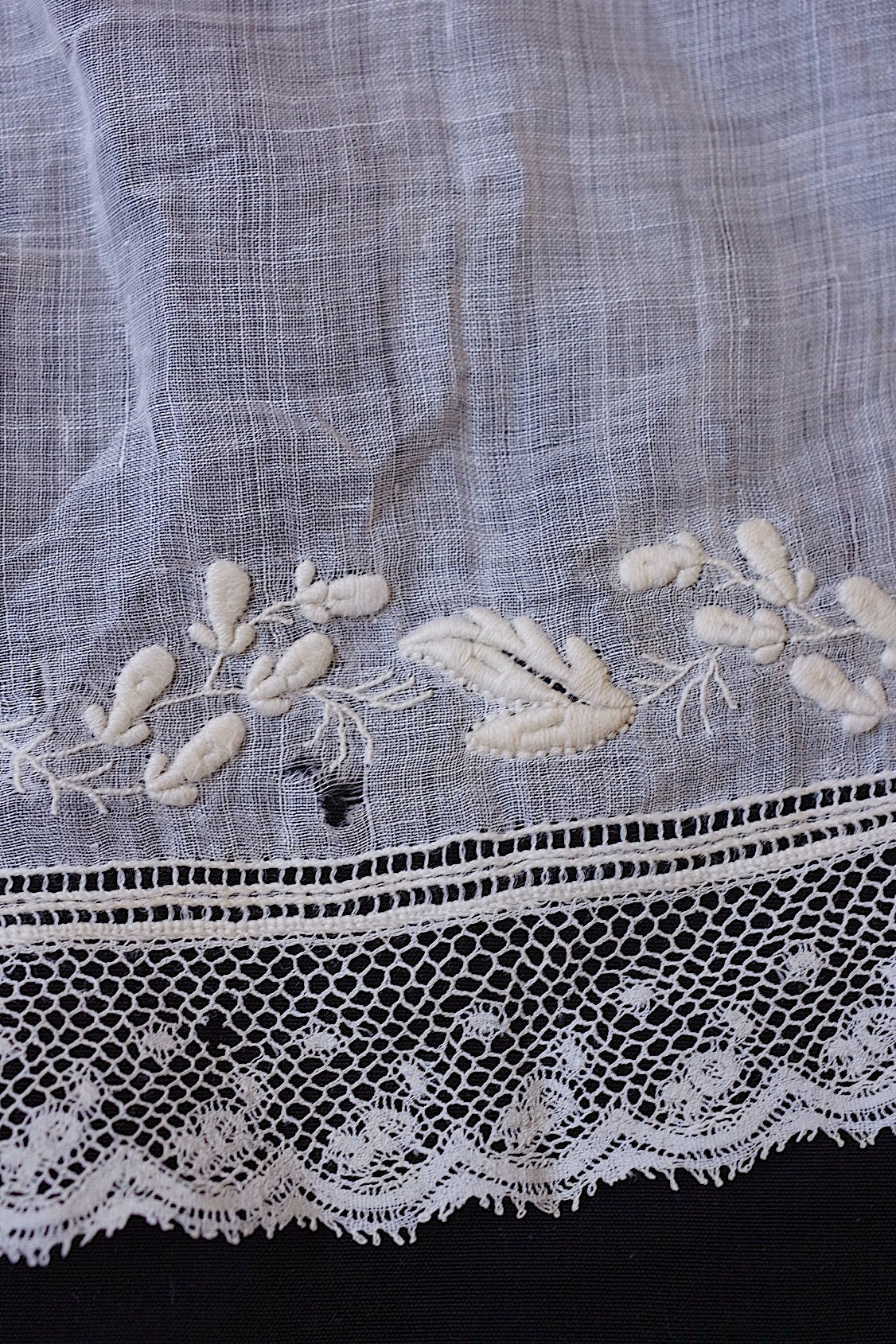 アンティークハンカチ mouchoir antique lots 1 .FR a l'epoque