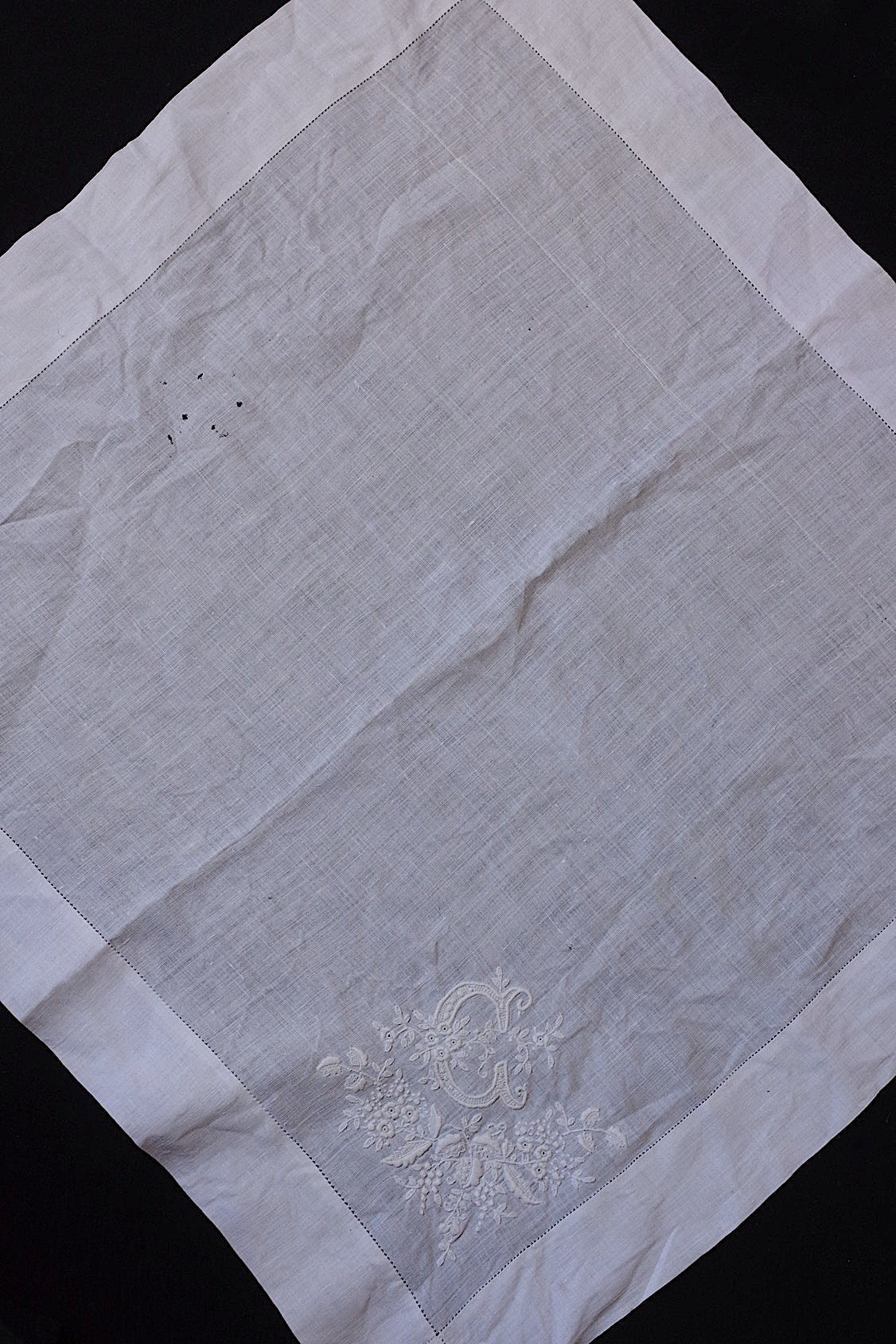 アンティークハンカチ mouchoir antique lots 1 .FR a l'epoque