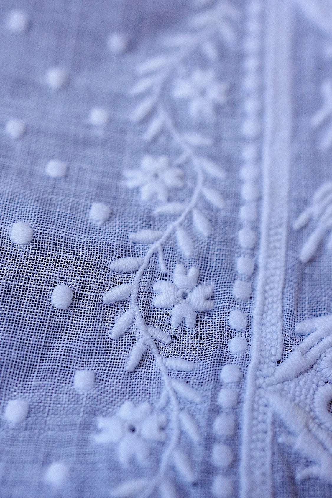 アンティークハンカチ mouchoir antique lots 2 .FR a l'epoque