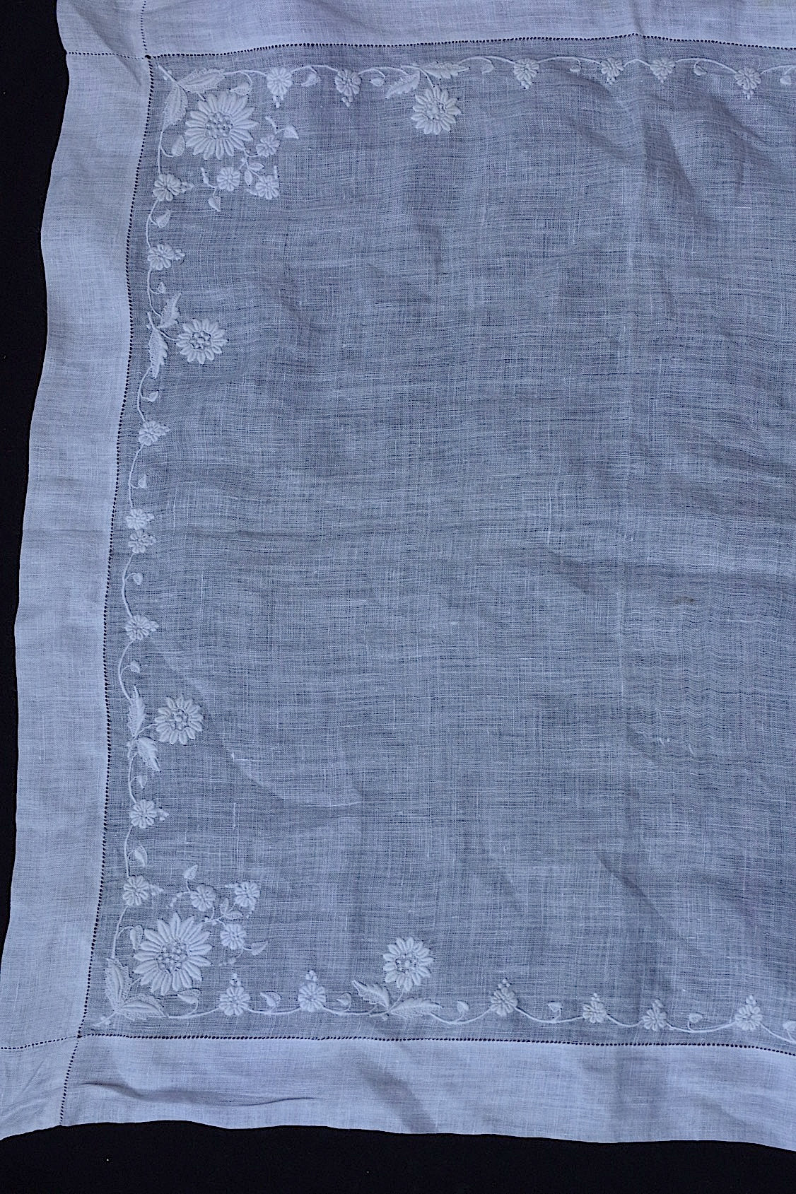 アンティークハンカチ mouchoir antique lots 3 .FR a l'epoque