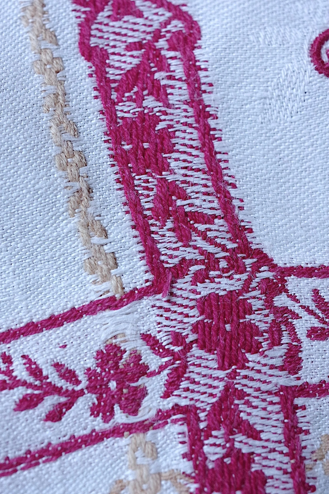 アンティークナプキン nappe antique 6枚 .FR a l'epoque