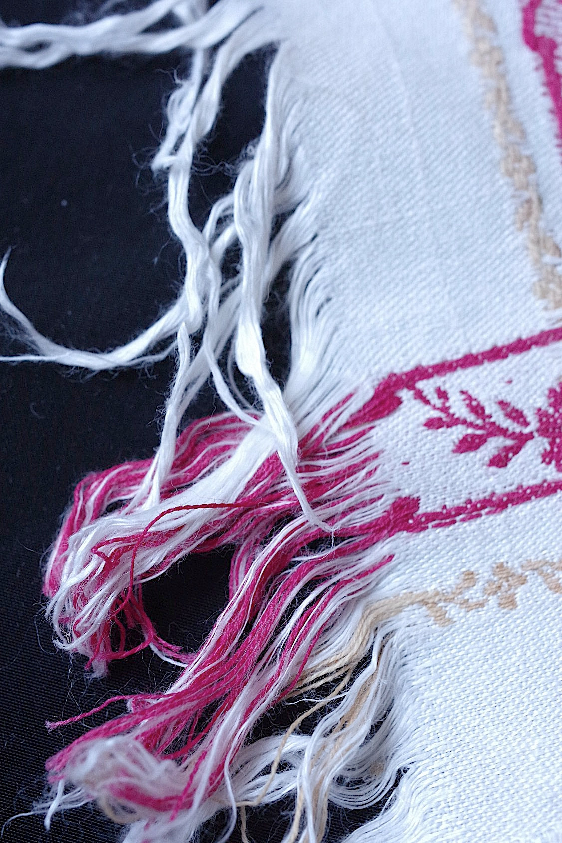 アンティークナプキン nappe antique 6枚 .FR a l'epoque