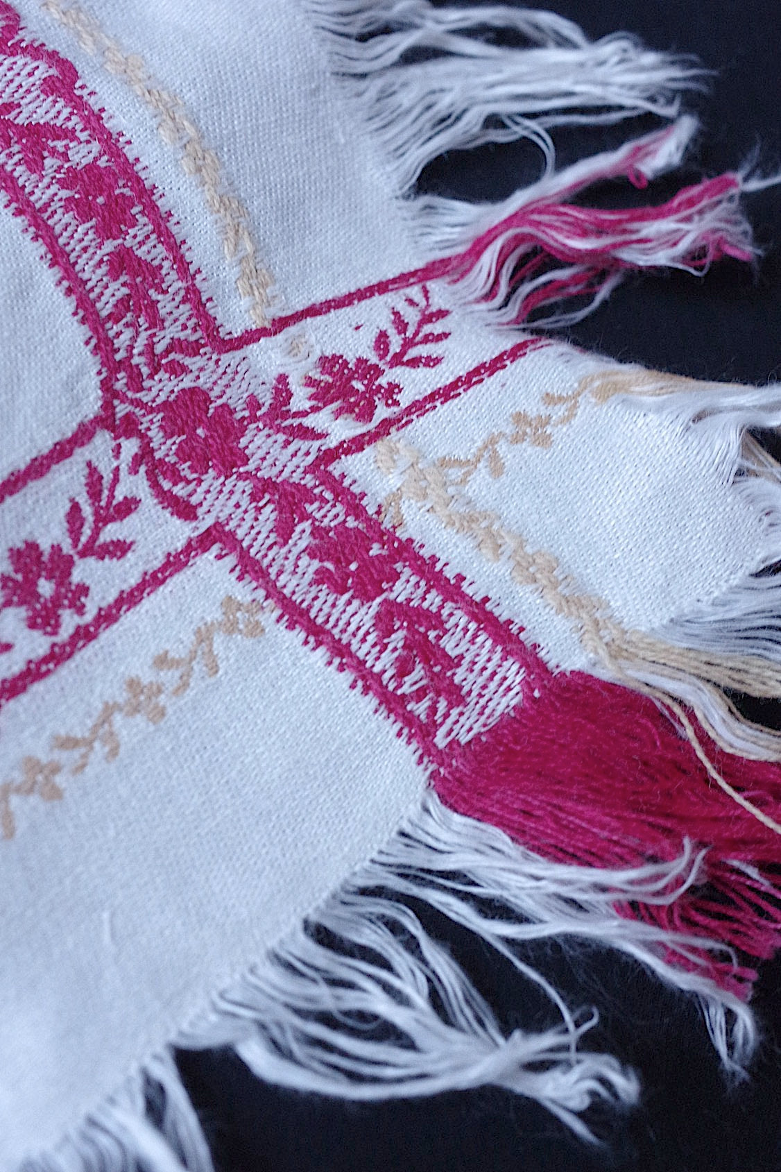 アンティークナプキン nappe antique 6枚 .FR a l'epoque