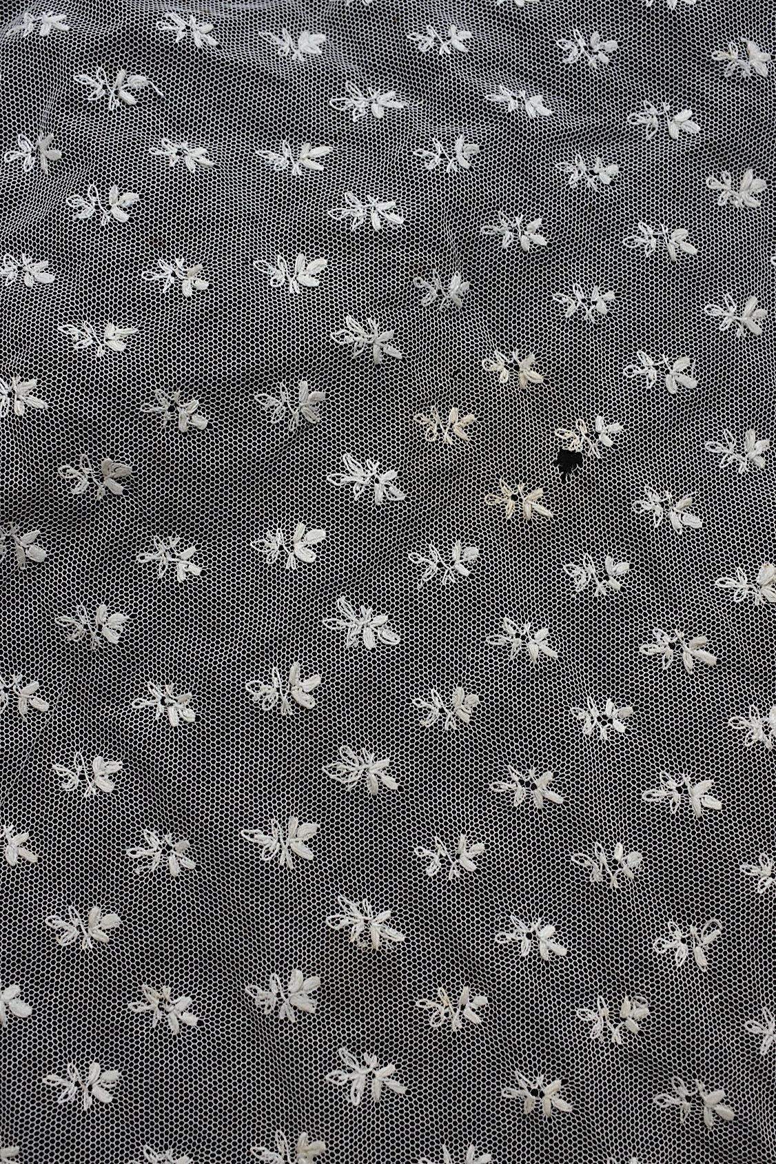 アンティークレース dentelle antique ベール 素材用 .FR a l'epoque