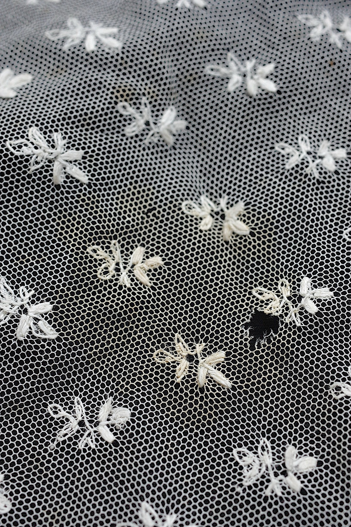 アンティークレース dentelle antique ベール 素材用 .FR a l'epoque