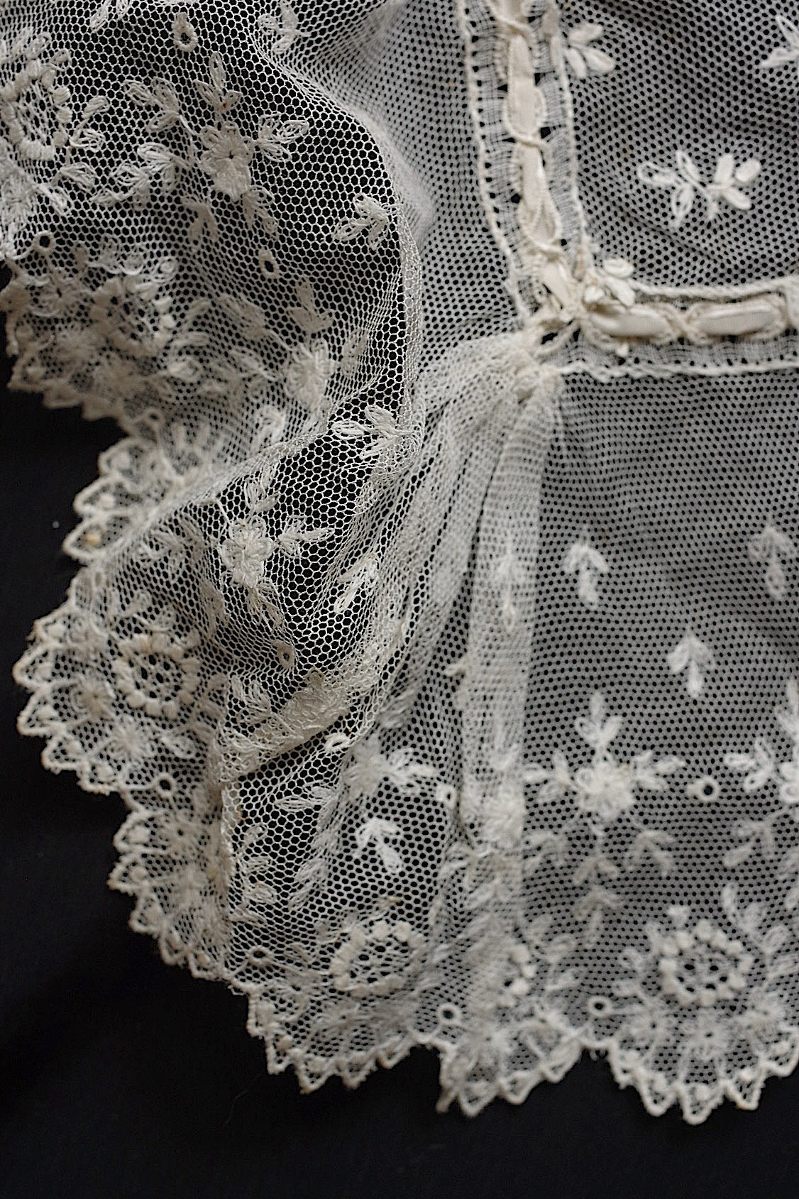 アンティークレース dentelle antique ベール 素材用 .FR a l'epoque