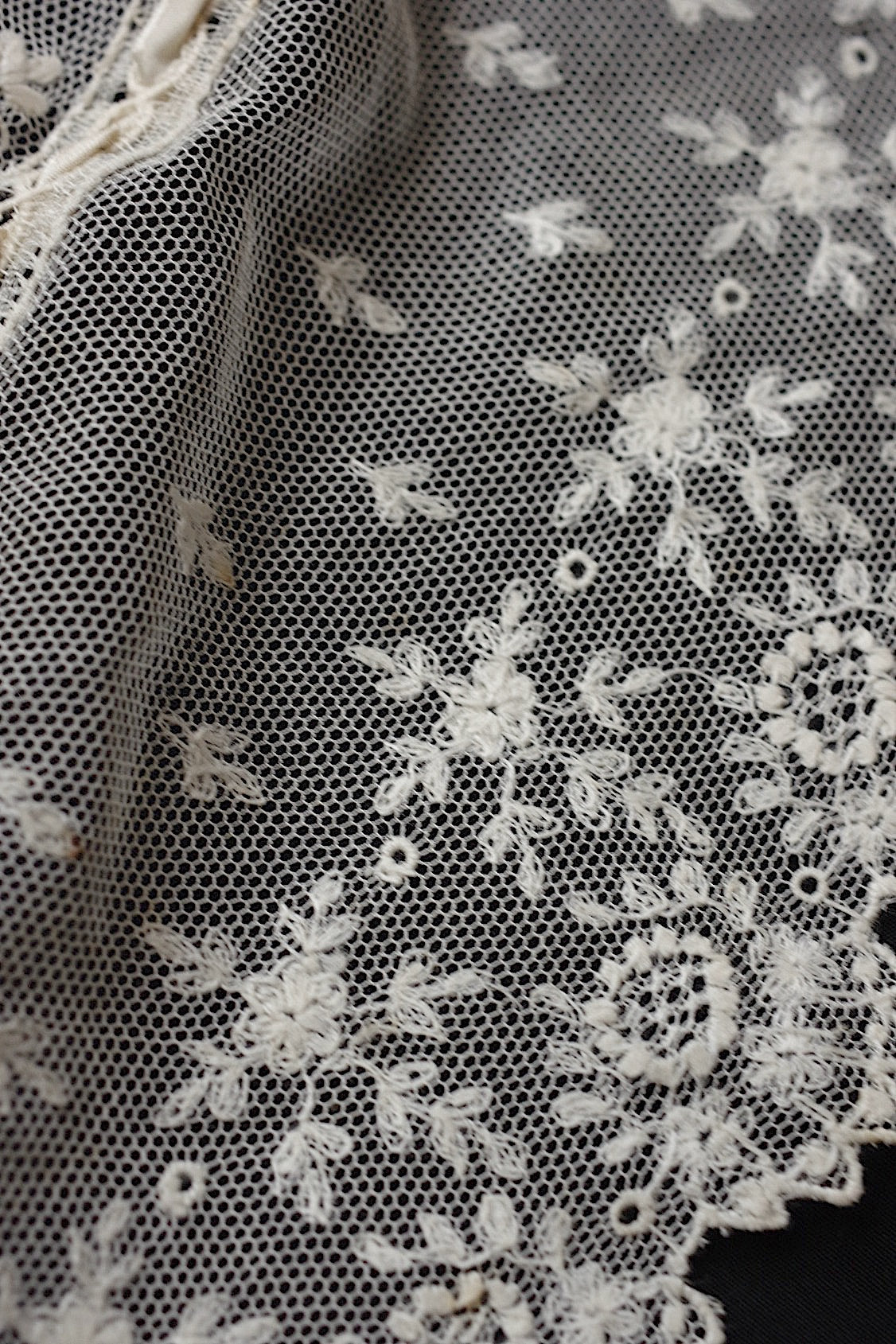 アンティークレース dentelle antique ベール 素材用 .FR a l'epoque