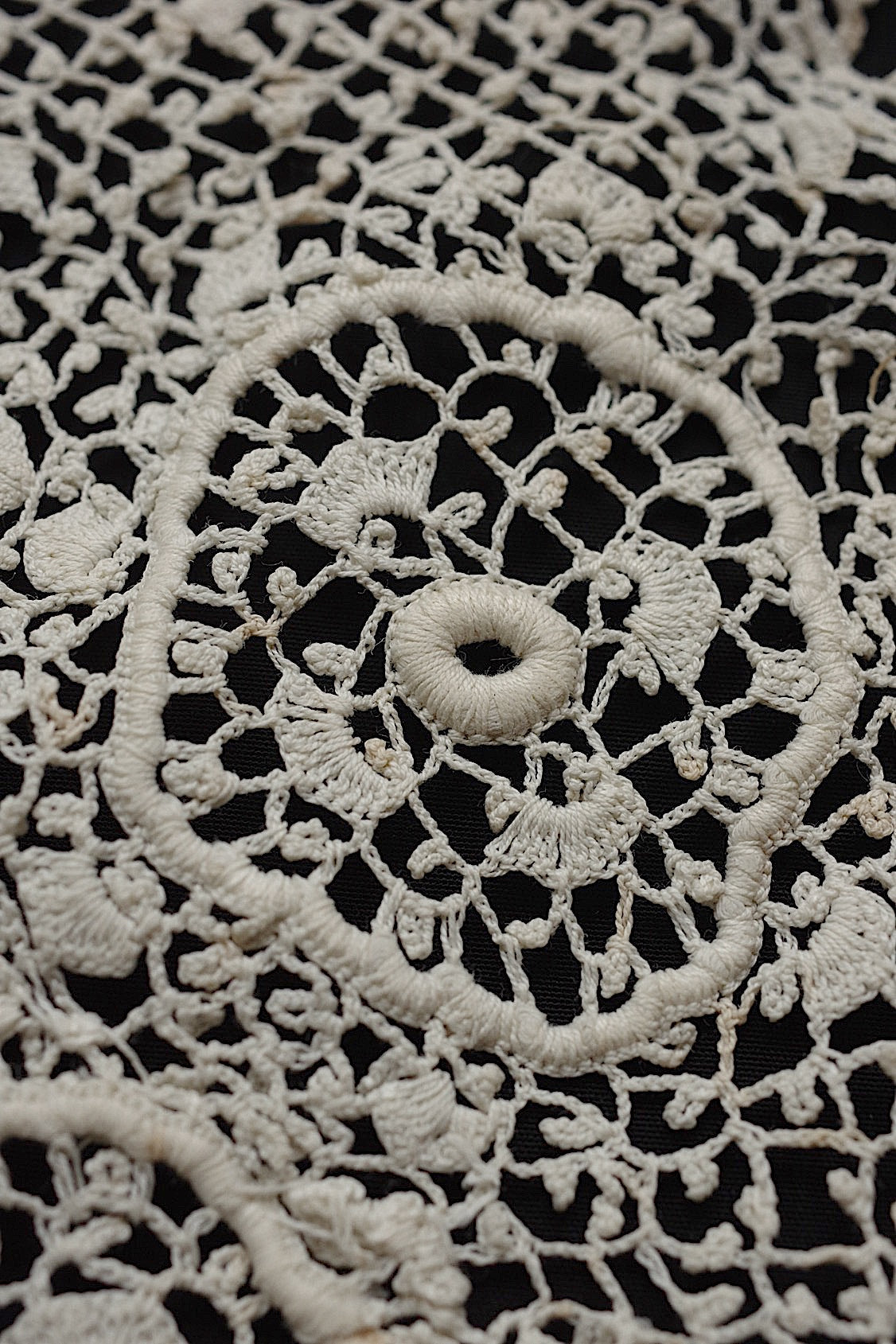 アンティークレース dentelle antique クロシェレース 素材用 .FR a l'epoque