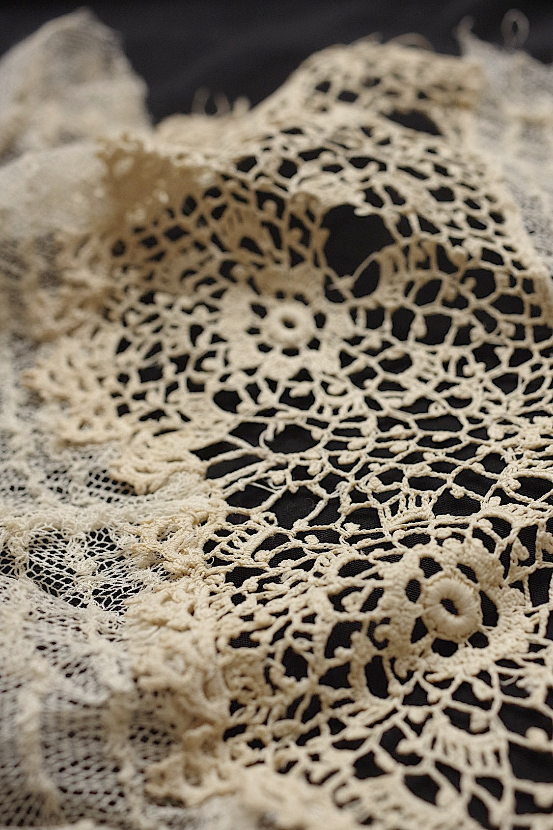 アンティークレース dentelle antique モチーフ 素材用 .FR a l'epoque