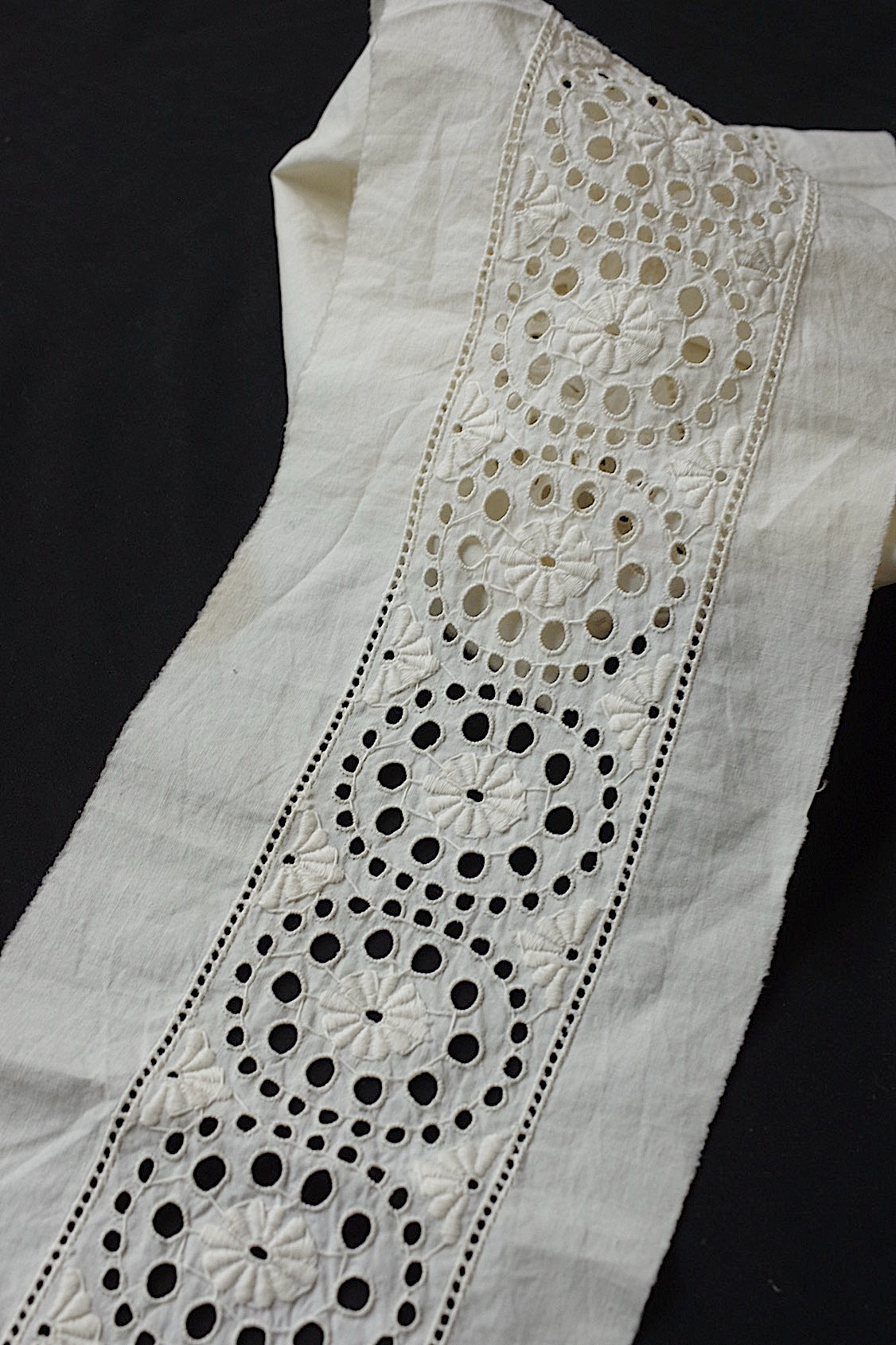 アンティークレース dentelle antique カットワークレース 刺繍 素材用 .FR a l'epoque