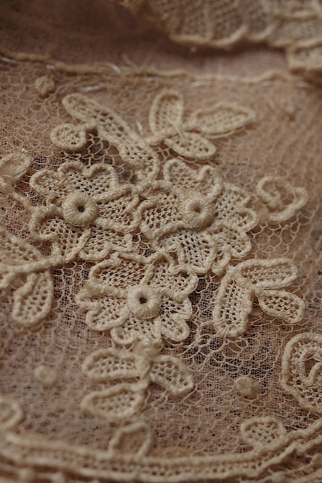 アンティークレース dentelle antique ブリュクセル 素材用 .FR a l'epoque