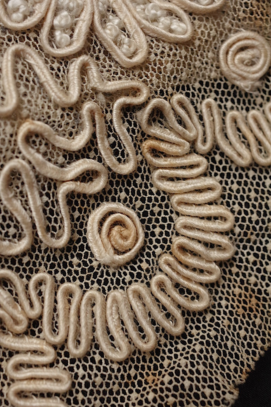 アンティークレース dentelle antique 襟など 5種 素材用 .FR a l'epoque