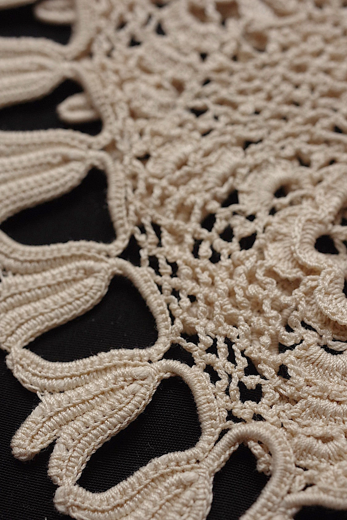 アンティークレース dentelle antique 襟など 5種 素材用 .FR a l'epoque