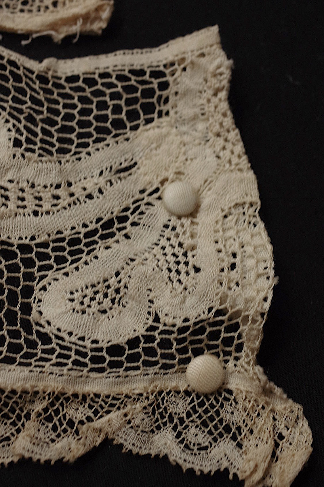 アンティークレース dentelle antique レースハギレ 素材用 .FR a l'epoque