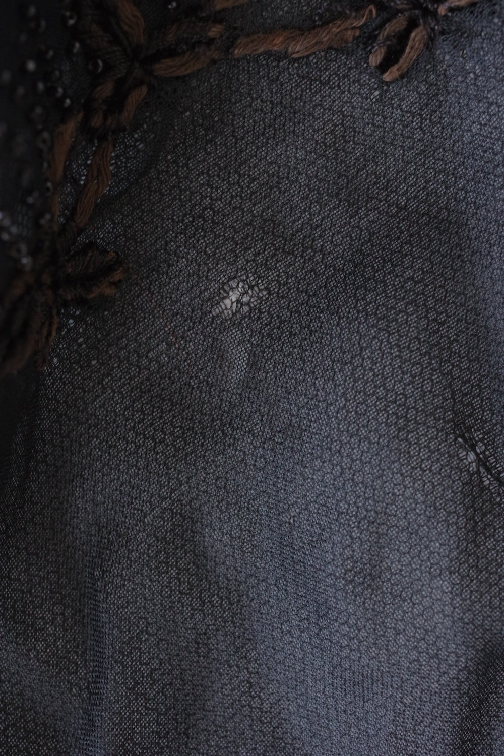 アンティークショール châle antique  .FR a l'epoque