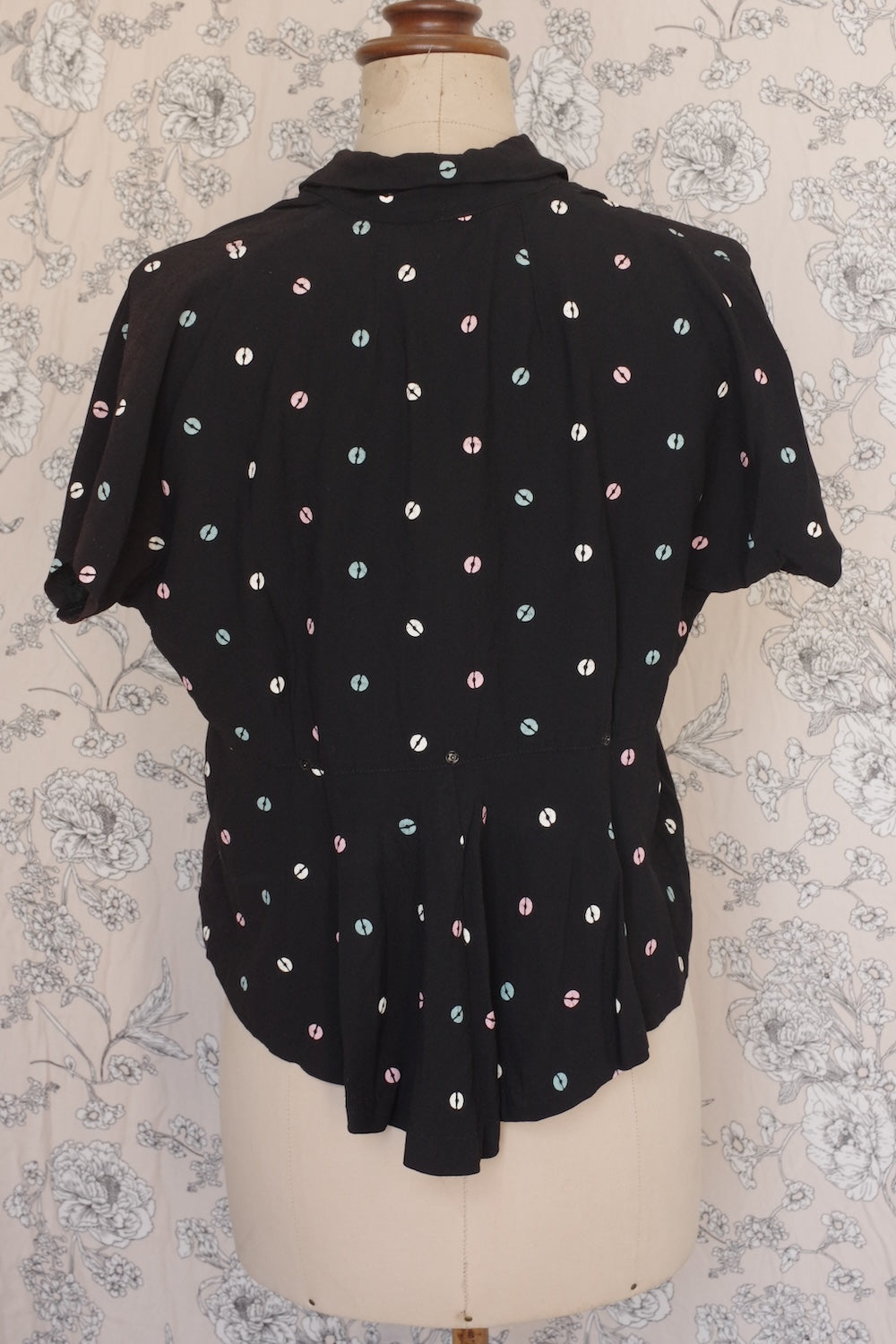 ヴィンテージブラウス blouse vêtement vintage .FR a l'epoque