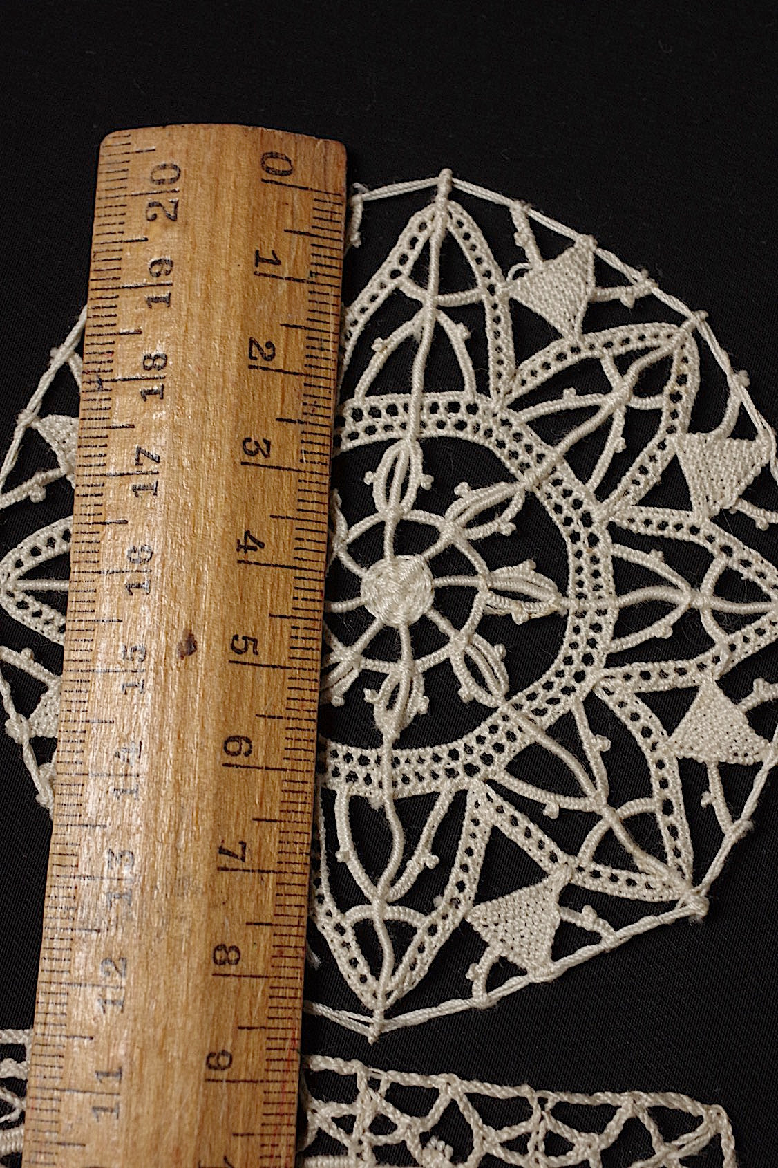 アンティークレース dentelle antique モチーフ12pieces .FR a l'epoque