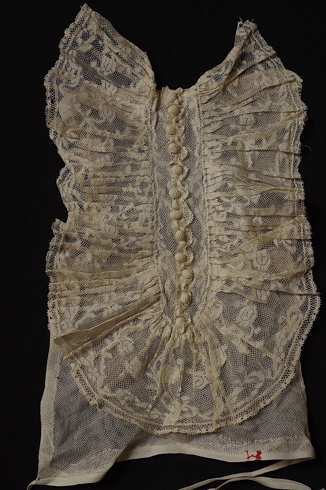 アンティークレース dentelle antique ジャボ1 .FR a l'epoque