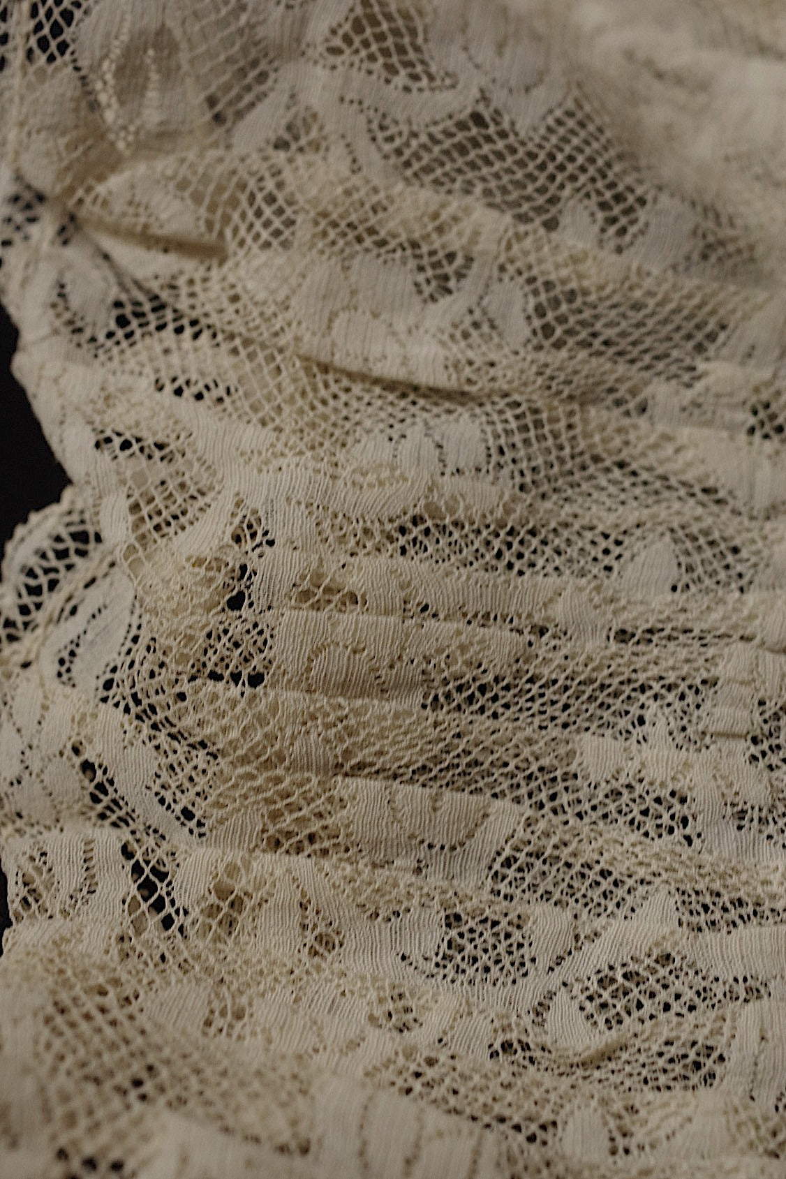 アンティークレース dentelle antique ジャボ1 .FR a l'epoque