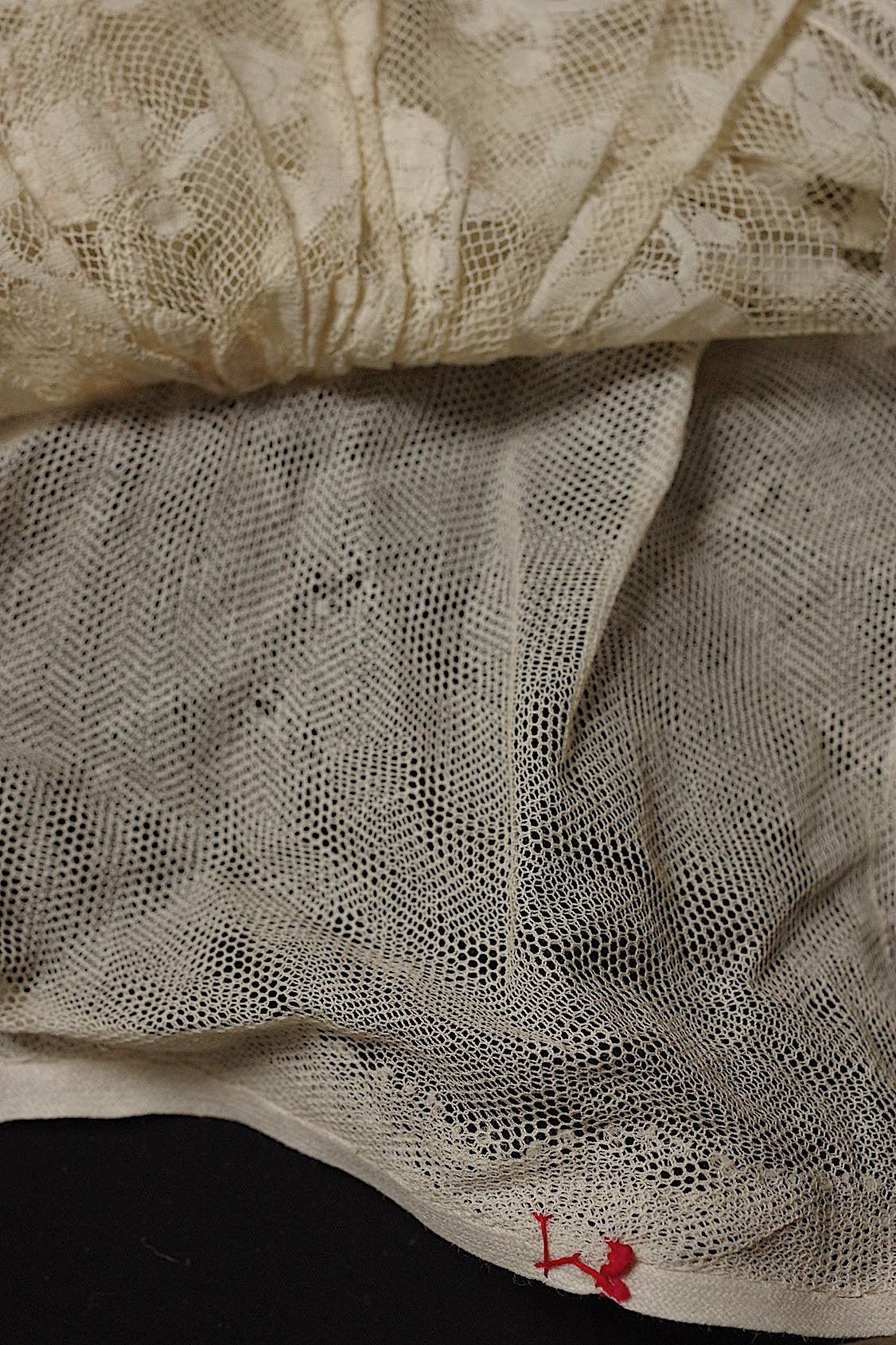 アンティークレース dentelle antique ジャボ1 .FR a l'epoque