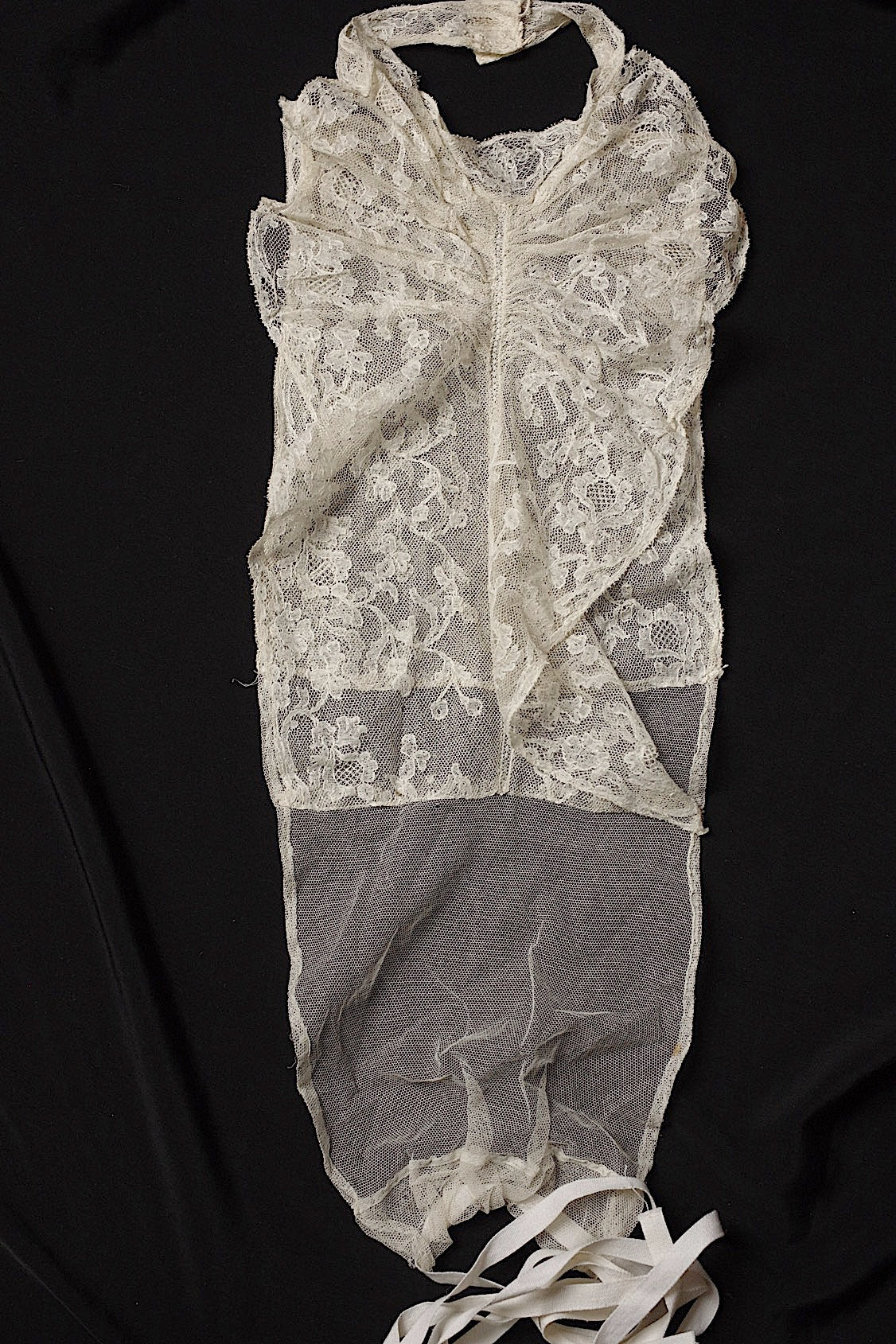 アンティークレース dentelle antique ジャボ2 .FR a l'epoque