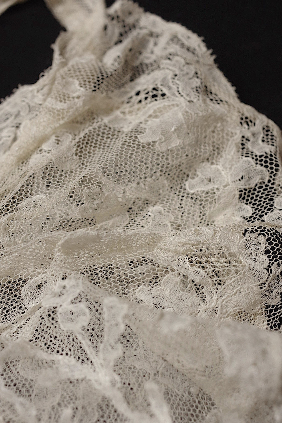 アンティークレース dentelle antique ジャボ2 .FR a l'epoque