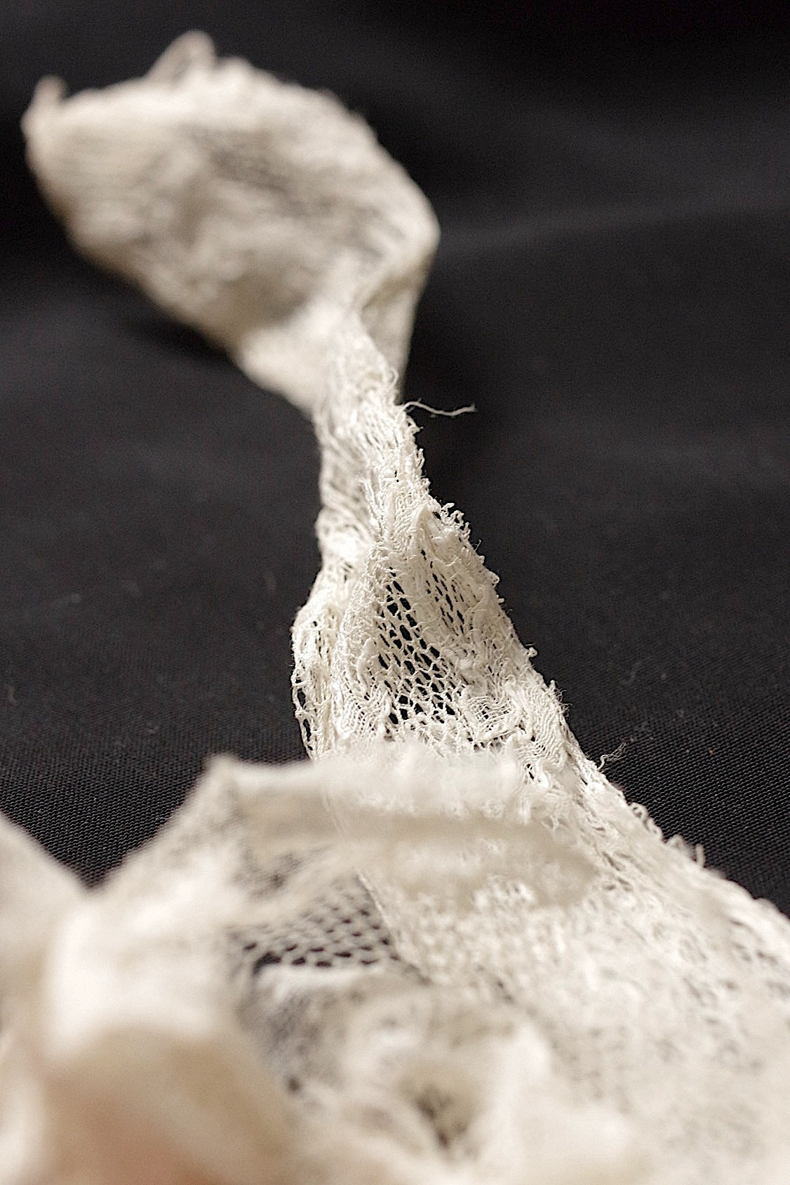 アンティークレース dentelle antique ジャボ2 .FR a l'epoque