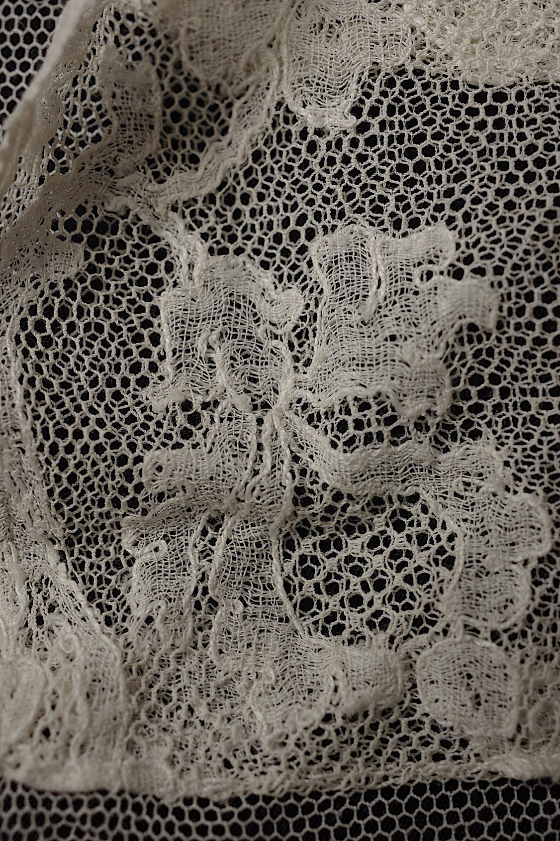 アンティークレース dentelle antique ジャボ2 .FR a l'epoque