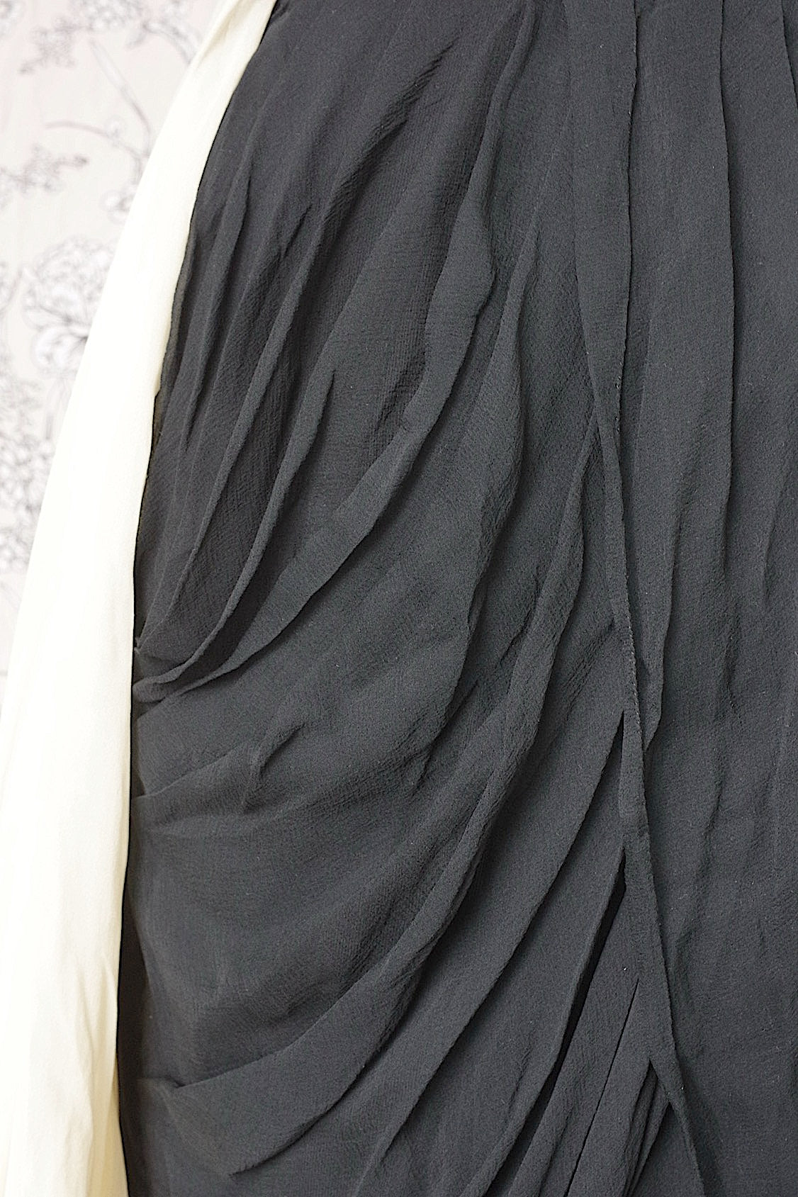 アンティークスカート vêtement  antique シフォンドレープスカート .FR a l'epoque