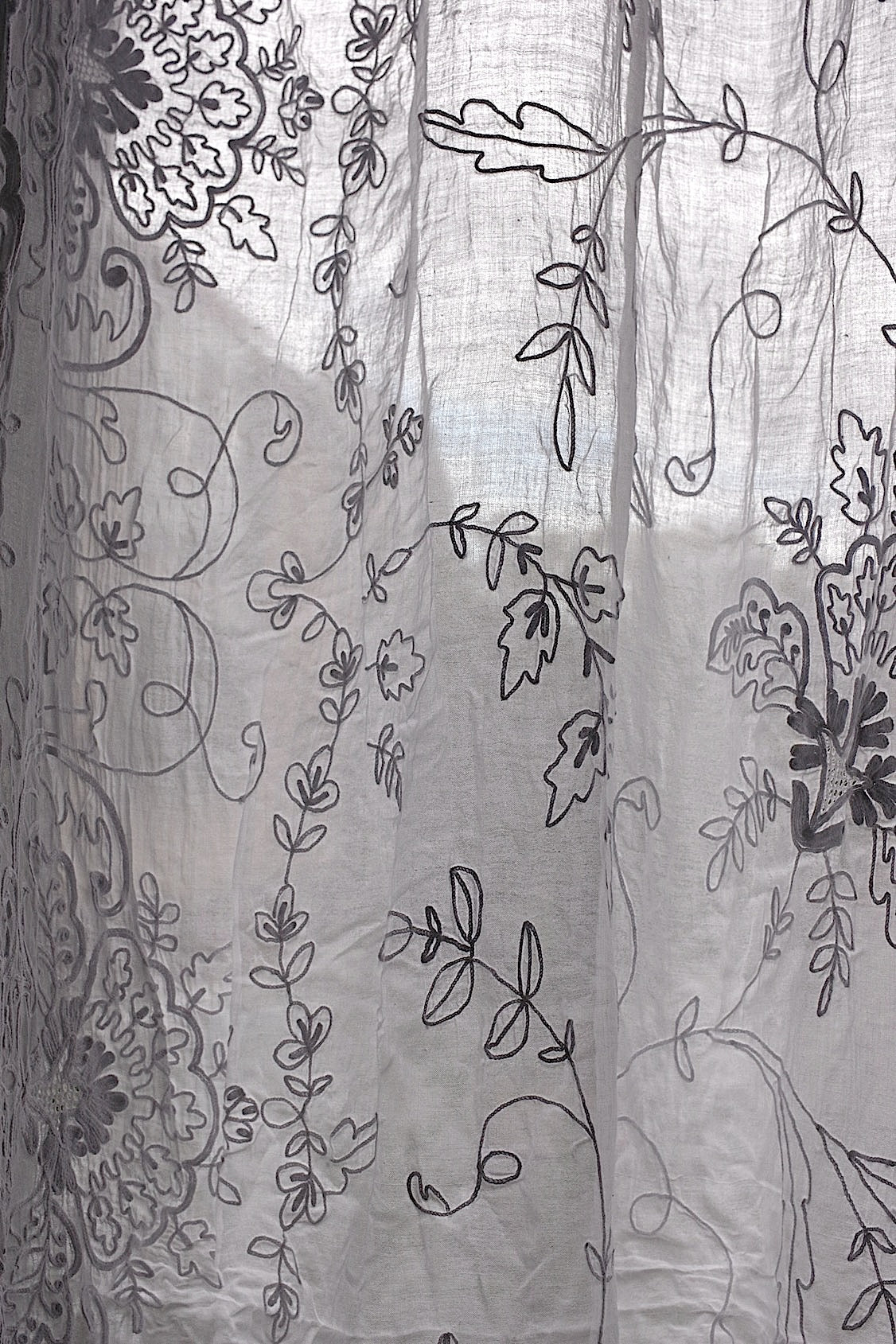 アンティークカーテン linge de maison  antique コーネリー .FR a l'epoque