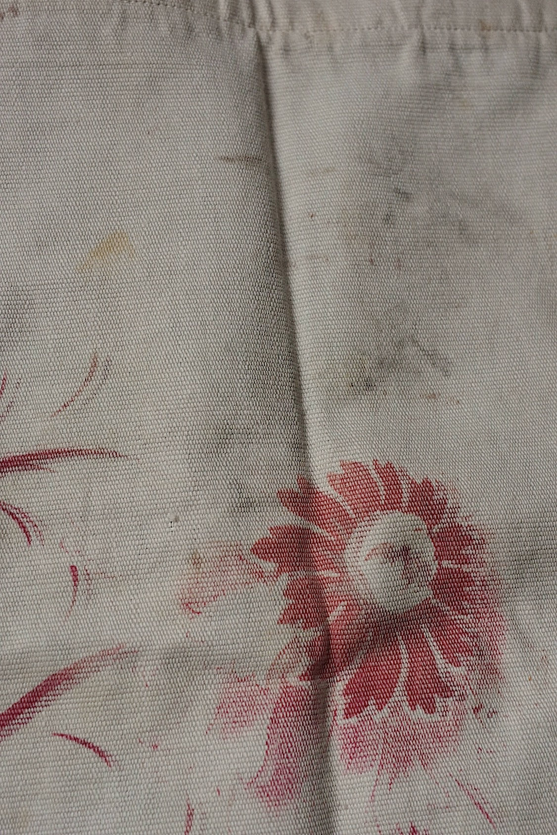 アンティーク生地 tissu antique 生地はぎれ 素材用 .FR a l'epoque