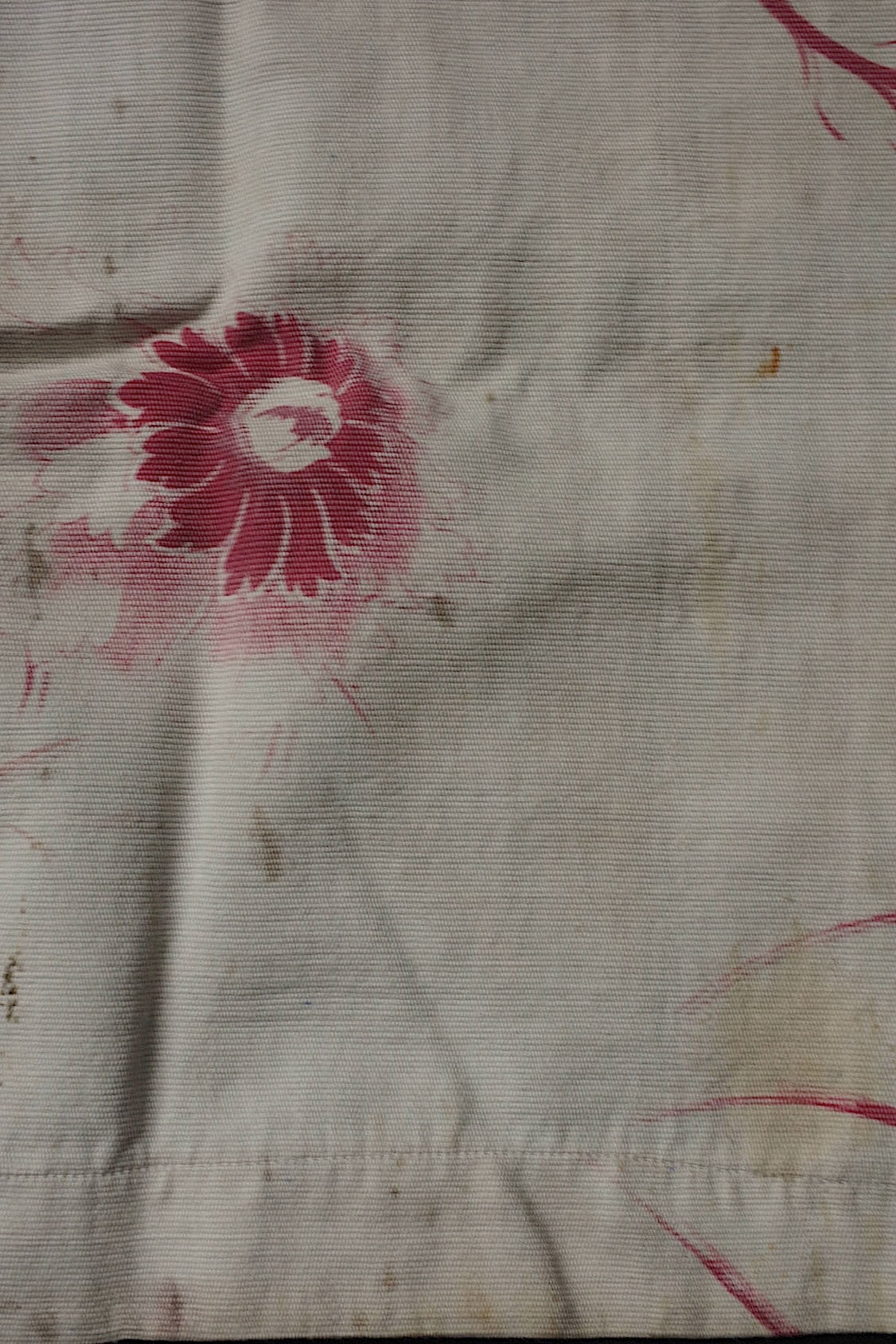 アンティーク生地 tissu antique 生地はぎれ 素材用 .FR a l'epoque