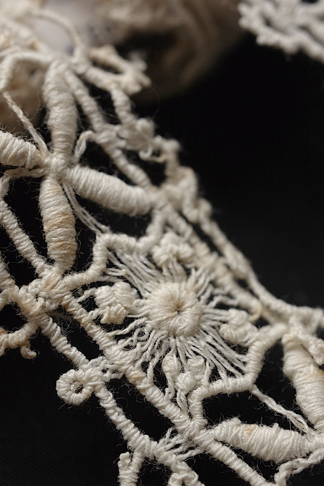 アンティークレース dentelle antique モチーフレースlots4 .FR a l'epoque