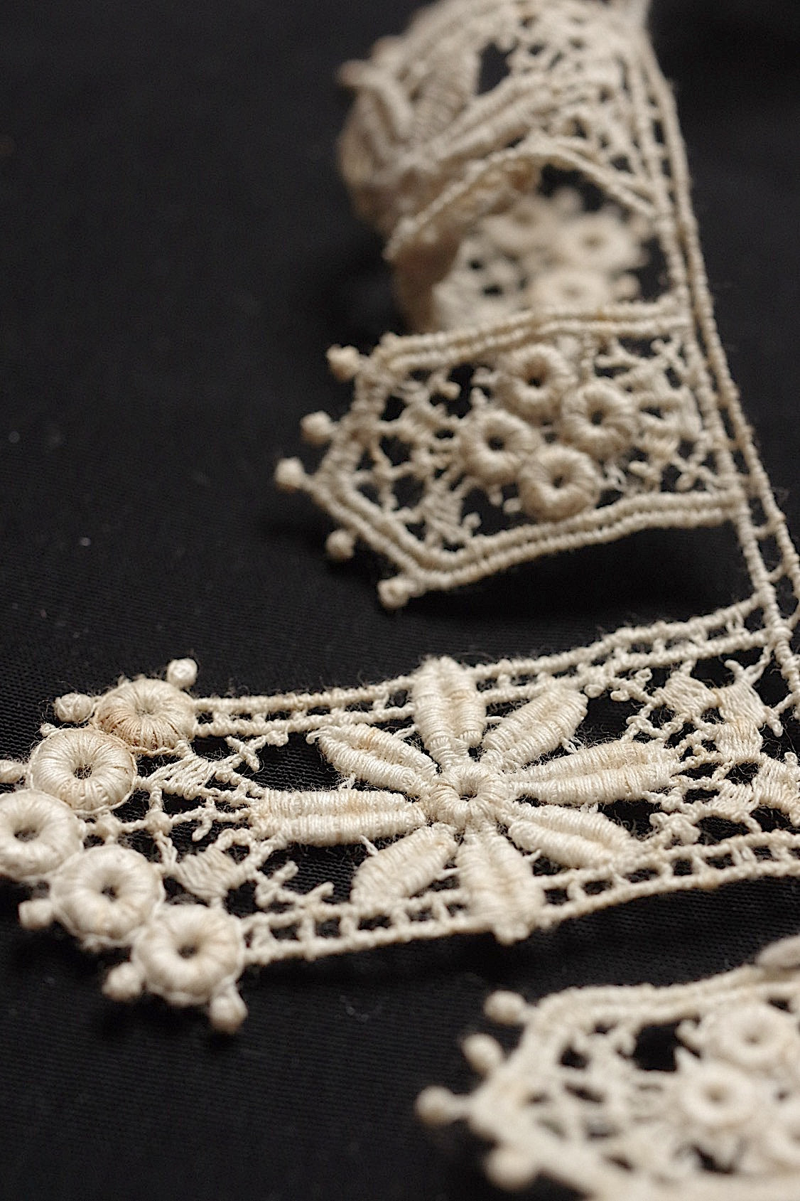 アンティークレース dentelle antique モチーフレースlots5 .FR a l'epoque