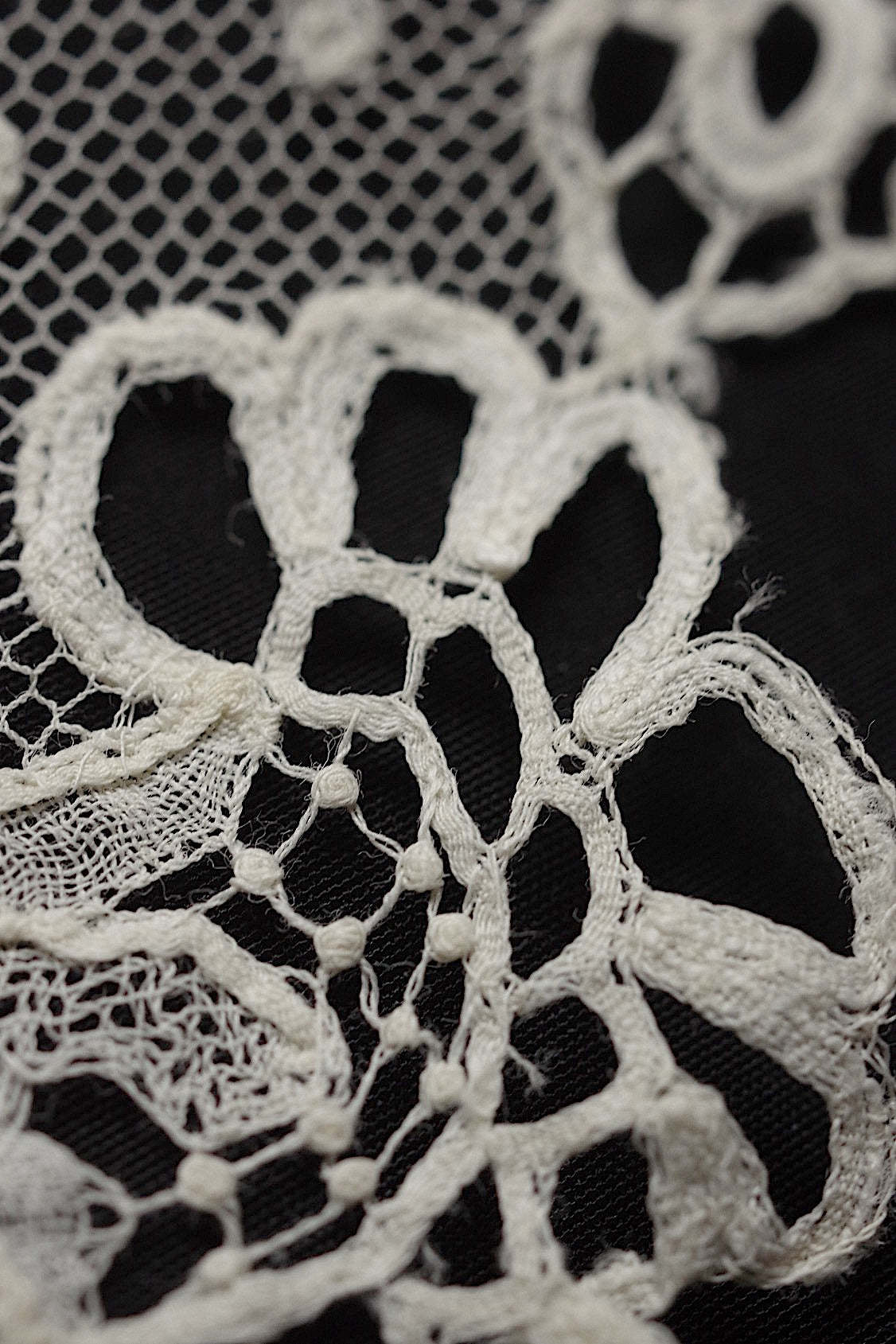 アンティークレース dentelle antique 襟状 .FR a l'epoque