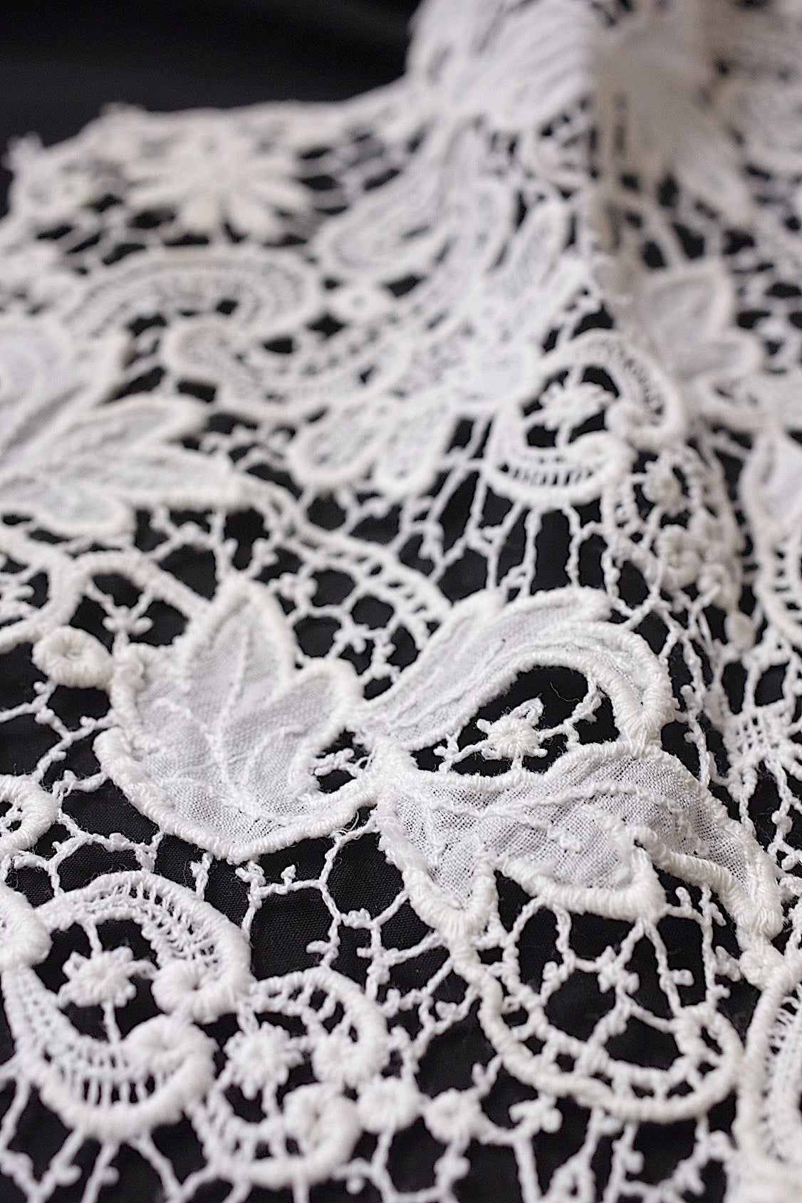 アンティークレース dentelle antique 襟 .FR a l'epoque