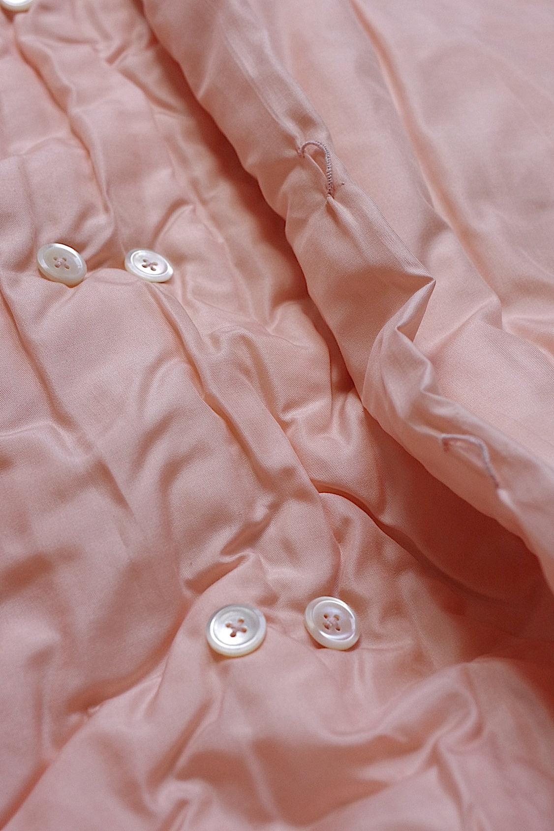 アンティーククッション型ポシェット  tissu antique 小花がら生地 クッション .FR a l'epoque