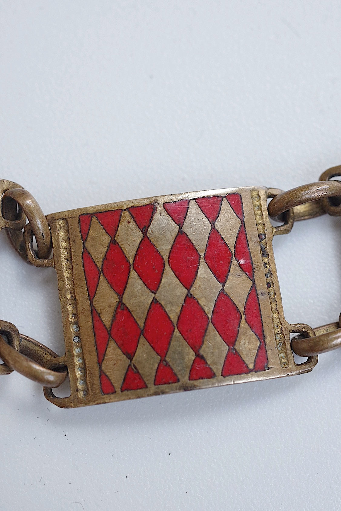 アンティークブレスレット  braclet antique エマイユ .FR a l'epoque