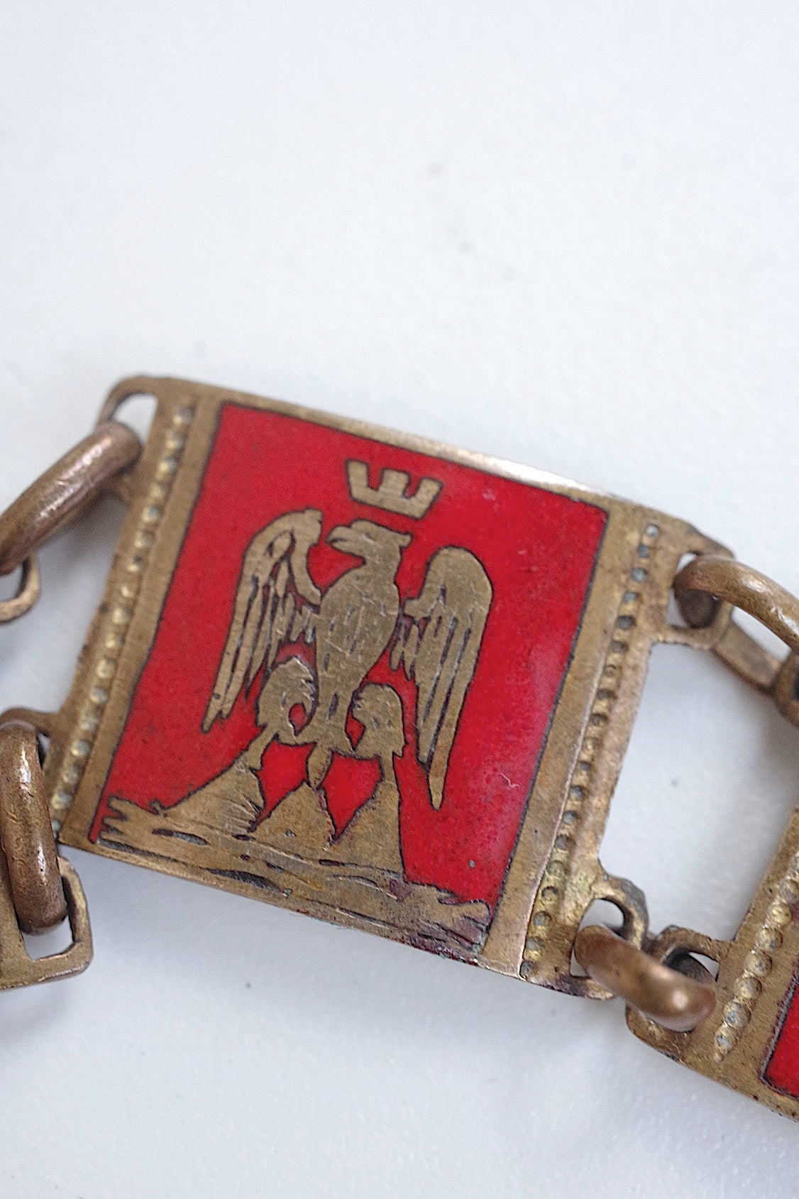 アンティークブレスレット  braclet antique エマイユ .FR a l'epoque