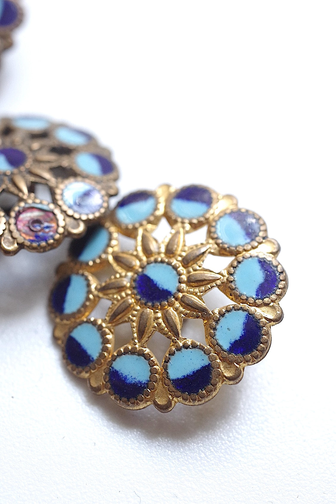 アンティークボタン bouton antique lots 3 .FR a l'epoque