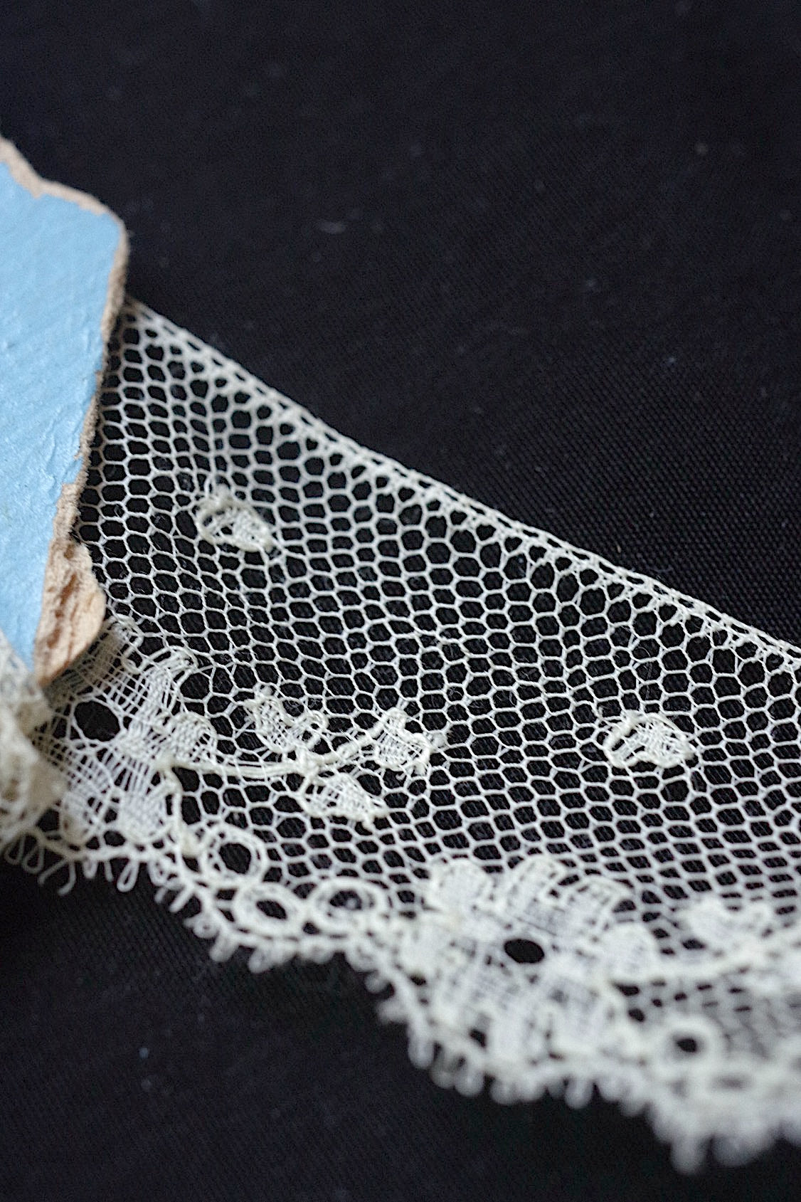 アンティークレース dentelle antique  テープレース lots1 .FR a l'epoque