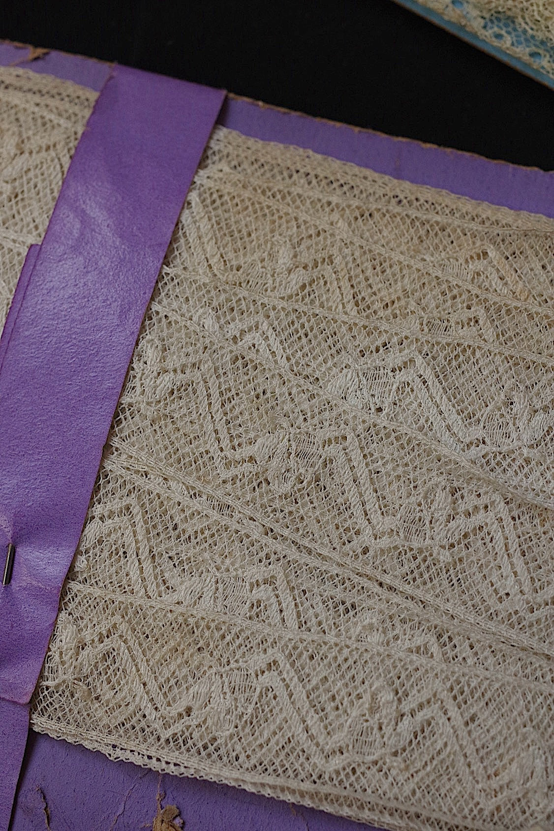 アンティークレース dentelle antique  テープレース lots1 .FR a l'epoque