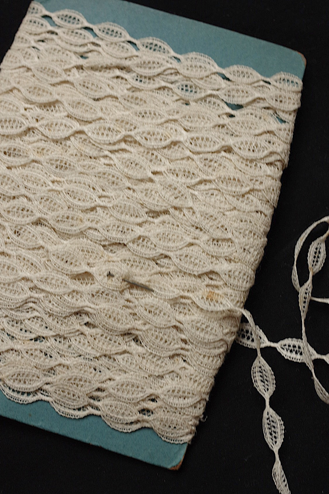 アンティークレース dentelle antique  テープレース ポコポコlots3 .FR a l'epoque