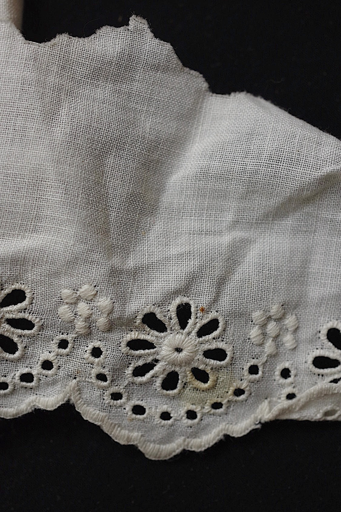 アンティークレース dentelle antique  カットワーク lots2 .FR a l'epoque