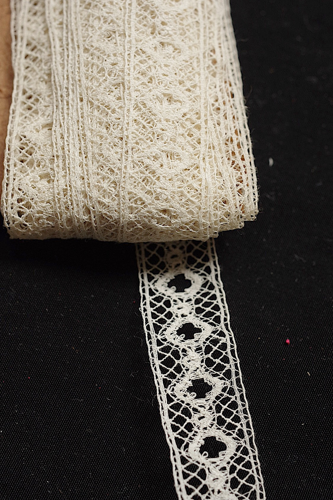 アンティークレース dentelle antique  クロシェレース lots4 .FR a l'epoque