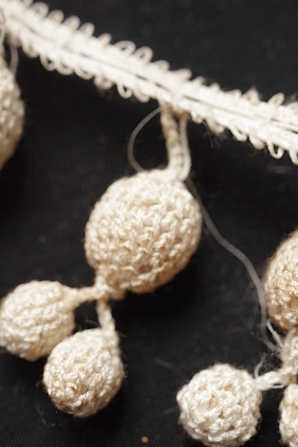 アンティークレース dentelle antique  クロシェレース lots4 .FR a l'epoque